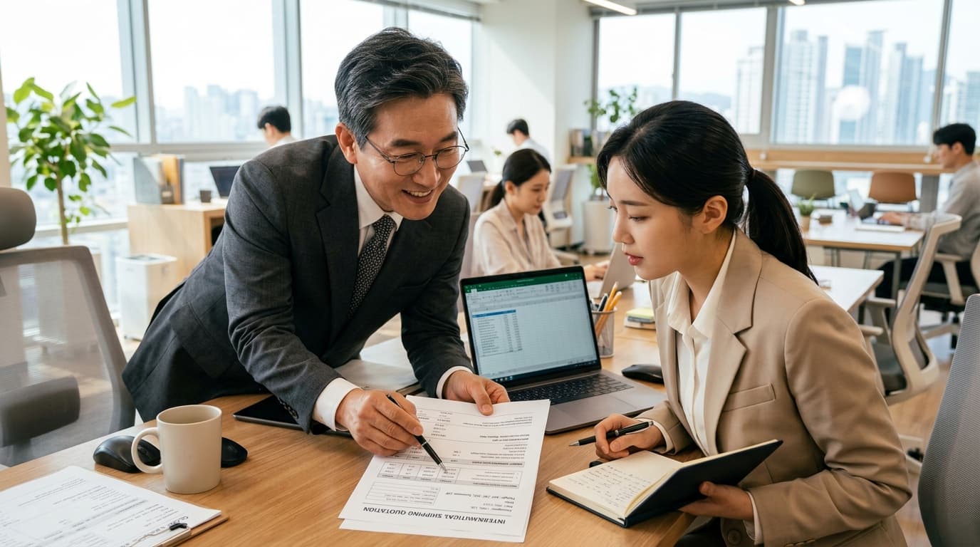 국제운송 견적서 완벽 해부: 숨은 비용 찾고 현명하게 비교하는 AAMOND 가이드
